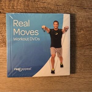 Real Moves Workout DVDs by Real Appeal New‎ & Sealed